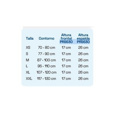 Comprar PRIMSPINE MODULAR FAJA LUMBOSACRA SEMIRRÍGIDA BAJA DOBLE BANDA PRS630BG COLOR BEIGE TALLA L al mejor precio en NuestraFarma, tu farmacia online