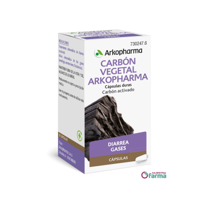 Comprar CARBON VEGETAL ARKOPHARMA 225 MG 45 CAPSULAS al mejor precio en NuestraFarma, tu farmacia online