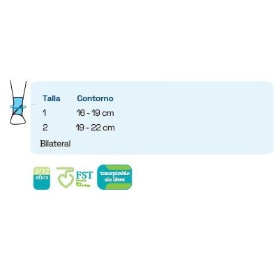 Comprar MYPRIM KIDS TOBILLERA TALLA 2 al mejor precio en NuestraFarma, tu farmacia online