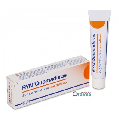 Comprar RYM QUEMADURAS 25 G al mejor precio en NuestraFarma, tu farmacia online