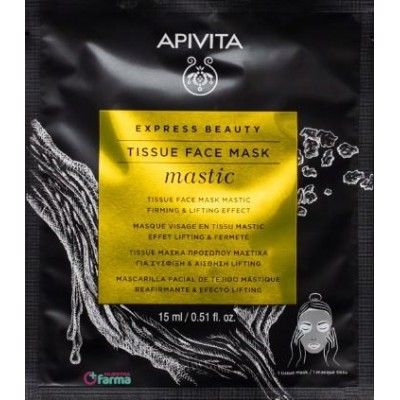Comprar APIVITA MASCARILLA FACIAL DE TEJIDO MASTIC 15 ML al mejor precio en NuestraFarma, tu farmacia online