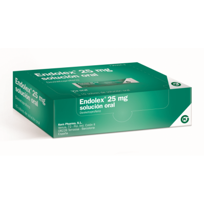 Comprar ENDOLEX 25 MG 10 SOBRES SOLUCION ORAL 10 ML al mejor precio en NuestraFarma, tu farmacia online