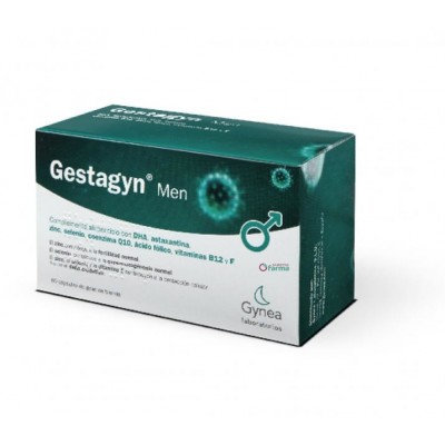Comprar GESTAGYN MEN 60 CAPSULAS al mejor precio en NuestraFarma, tu farmacia online