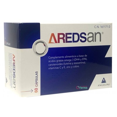 Comprar AREDSAN 60 CAPSULAS al mejor precio en NuestraFarma, tu farmacia online