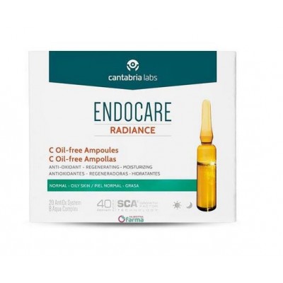 Comprar ENDOCARE C OILFREE 30 AMPOLLAS 2 ML al mejor precio en NuestraFarma, tu farmacia online