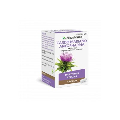 Comprar CARDO MARIANO ARKOPHARMA 390 MG 84 CAPSULAS al mejor precio en NuestraFarma, tu farmacia online
