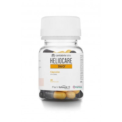 Comprar HELIOCARE 360º 30 CAPSULAS al mejor precio en NuestraFarma, tu farmacia online