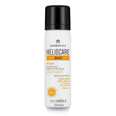 Comprar HELIOCARE 360º AIRGEL SPF 50+ 60 ML al mejor precio en NuestraFarma, tu farmacia online