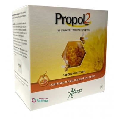 Comprar PROPOL 2 EMF TABLETAS 20 TABLETAS al mejor precio en NuestraFarma, tu farmacia online