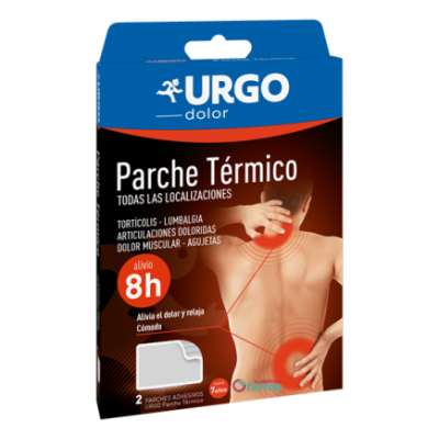 Comprar URGO PARCHE TERMICO 2 UNIDADES al mejor precio en NuestraFarma, tu farmacia online