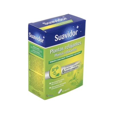 Comprar SUAVIDOR PLANTAS RELAJANTES 45 CAPSULAS al mejor precio en NuestraFarma, tu farmacia online