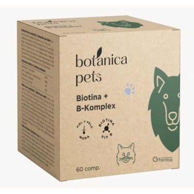Comprar BOTANICA PETS BIOTINA + B COMPLEX 60 COMPRIMIDOS al mejor precio en NuestraFarma, tu farmacia online