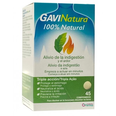 Comprar GAVINATURA 45 COMPRIMIDOS al mejor precio en NuestraFarma, tu farmacia online