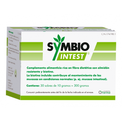 Comprar SYMBIOINTEST 30 SOBRES 10 G al mejor precio en NuestraFarma, tu farmacia online