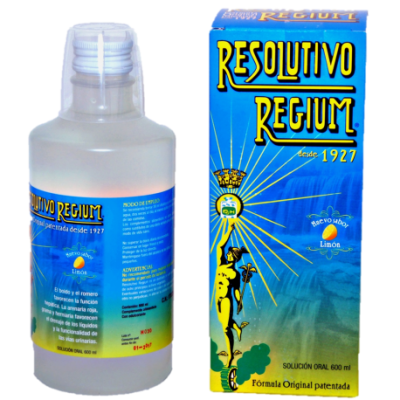 Comprar RESOLUTIVO REGIUM SABOR LIMON 600 ML al mejor precio en NuestraFarma, tu farmacia online