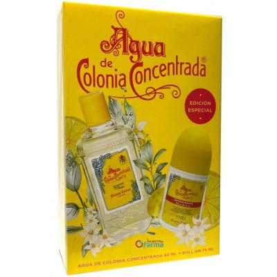 Comprar ALVAREZ GOMEZ ESTUCHE DUPLO AGUA DE COLONIA CONCENTRADA 80 ML + 1 DEO ROLL ON 75 ML al mejor precio en NuestraFarma, tu farmacia online