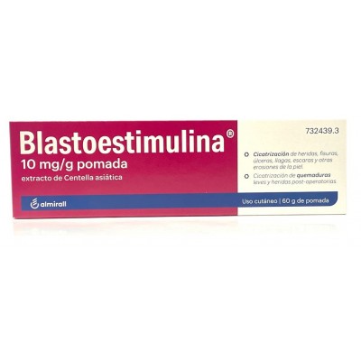 Comprar BLASTOESTIMULINA 10 MG/G POMADA 1 TUBO 60 G al mejor precio en NuestraFarma, tu farmacia online