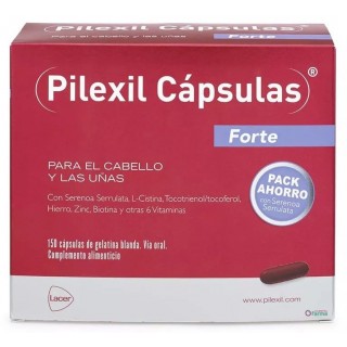 PILEXIL CAPSULAS FORTE CABELLO Y UÑAS 150 CAPSULAS