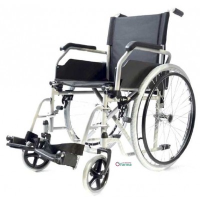 Comprar SILLA DE RUEDAS A200 CON RUEDAS TRASERAS GRANDES Y ANCHO ASIENTO DE 51 CM al mejor precio en NuestraFarma, tu farmacia online