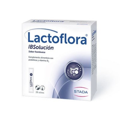 Comprar LACTOFLORA IBSOLUCION 28 SOBRES al mejor precio en NuestraFarma, tu farmacia online