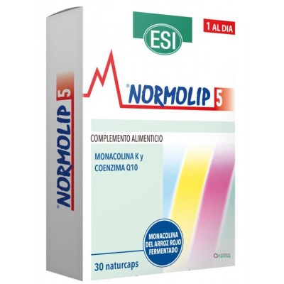 Comprar NORMOLIP 5 30 NATURCAPS al mejor precio en NuestraFarma, tu farmacia online