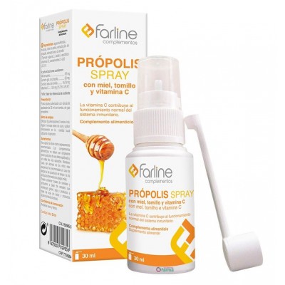 Comprar FARLINE PROPOLIS SPRAY 30 ML al mejor precio en NuestraFarma, tu farmacia online