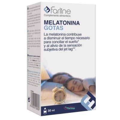 Comprar FARLINE MELATONINA GOTAS 30 ML al mejor precio en NuestraFarma, tu farmacia online