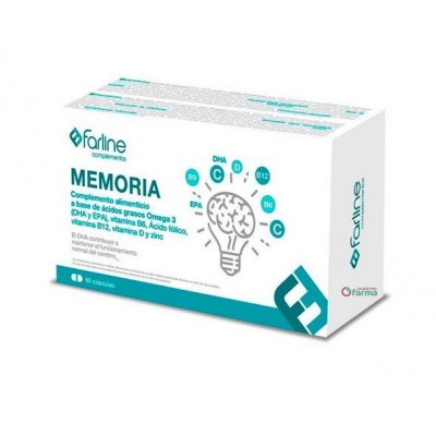 Comprar FARLINE MEMORIA 60 CAPSULAS al mejor precio en NuestraFarma, tu farmacia online