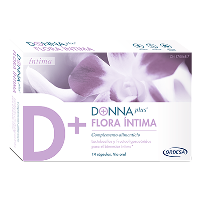 Comprar DONNA PLUS+ FLORA INTIMA 14 CAPSULAS al mejor precio en NuestraFarma, tu farmacia online