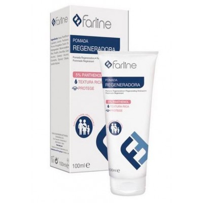 Comprar FARLINE POMADA REGENERADORA PANTHENOL 100 ML al mejor precio en NuestraFarma, tu farmacia online