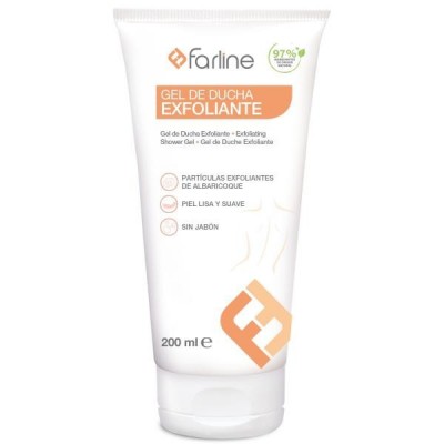 Comprar FARLINE GEL DE DUCHA EXFOLIANTE 200 ML al mejor precio en NuestraFarma, tu farmacia online