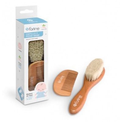 Comprar FARLINE SET DE CEPILLO Y PEINE BEBE al mejor precio en NuestraFarma, tu farmacia online