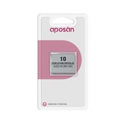 Comprar APOSAN RECAMBIO CORTACALLOS 10 UNIDADES al mejor precio en NuestraFarma, tu farmacia online