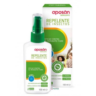 Comprar APOSAN REPELENTE DE INSECTOS INFANTIL 100 ML al mejor precio en NuestraFarma, tu farmacia online