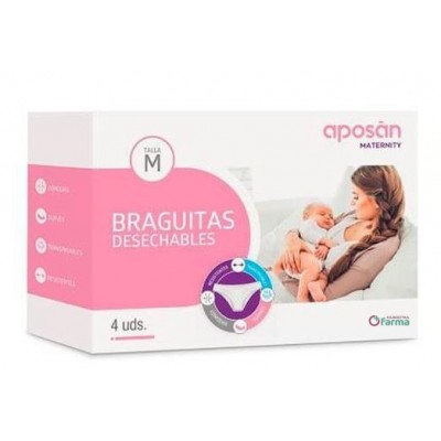 Comprar APOSAN BRAGA DESECHABLE TALLA M-MEDIA 4 UNIDADES al mejor precio en NuestraFarma, tu farmacia online