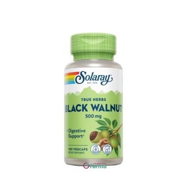 Comprar SOLARAY BLACK WALNUT (NOGAL NEGRO) 100 CAPSULAS VEGETALES al mejor precio en NuestraFarma, tu farmacia online