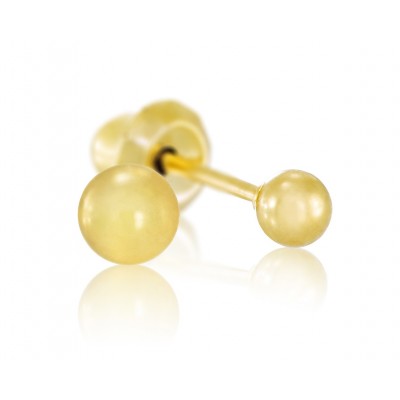 Comprar INVERNESS PENDIENTE PEDIATRICO 24K 776C BOLA DORADA 3 MM al mejor precio en NuestraFarma, tu farmacia online