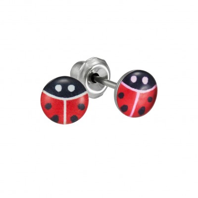 Comprar INVERNESS PENDIENTE ACERO INOXIDABLE 187C LADY BUG al mejor precio en NuestraFarma, tu farmacia online