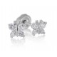 INVERNESS PENDIENTE ACERO INOXIDABLE 848S MARIPOSA CRISTAL