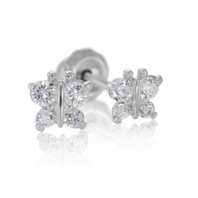 Comprar INVERNESS PENDIENTE ACERO INOXIDABLE 848S MARIPOSA CRISTAL al mejor precio en NuestraFarma, tu farmacia online