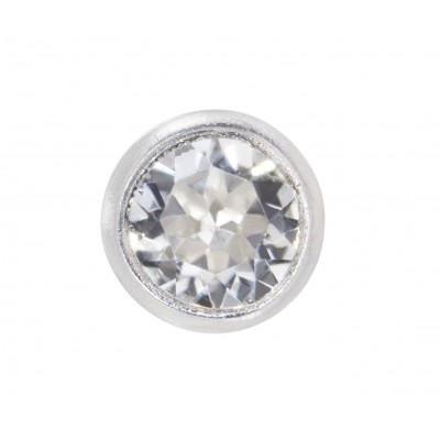 Comprar INVERNESS PENDIENTE TITANIO 17C SOLITARIO BISEL CRISTAL CLEAR 4 MM al mejor precio en NuestraFarma, tu farmacia online