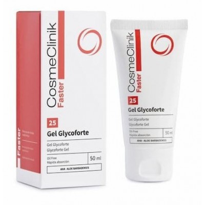 Comprar FASTER 25 GEL GLYCOFORTE COSMECLINIK 75 ML al mejor precio en NuestraFarma, tu farmacia online