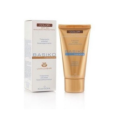 Comprar BASIKO EMULSION PROTECTORA COSMECLINIK SPF50+ COLOR 50 ML al mejor precio en NuestraFarma, tu farmacia online