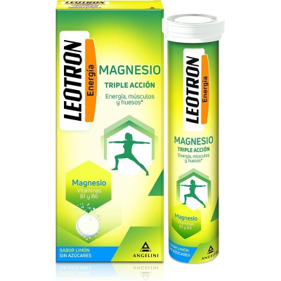 Comprar LEOTRON MAGNESIO 36 COMPRIMIDOS EFERVESCENTES al mejor precio en NuestraFarma, tu farmacia online