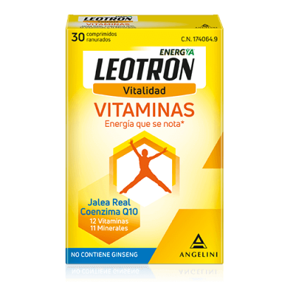 Comprar LEOTRON VITAMINAS 30 COMPRIMIDOS al mejor precio en NuestraFarma, tu farmacia online