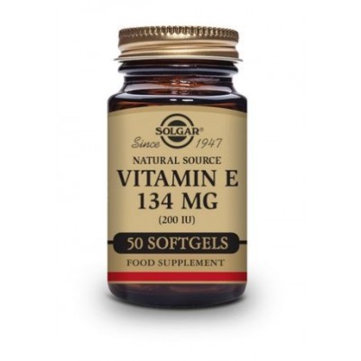 Comprar SOLGAR VITAMINA E 200UI (134MG) 50 CAPSULAS BLANDAS al mejor precio en NuestraFarma, tu farmacia online