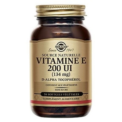 Comprar SOLGAR VITAMINA E 200UI (134MG) 50 CAPSULAS BLANDAS VEGETALES al mejor precio en NuestraFarma, tu farmacia online