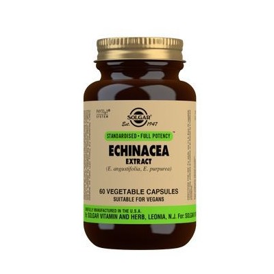 Comprar SOLGAR EQUINACEA EXTRACTO (E. ANGUSTIFOLIA, E,PURPUREA) 60 CAPSULAS VEGETALES al mejor precio en NuestraFarma, tu farmacia online