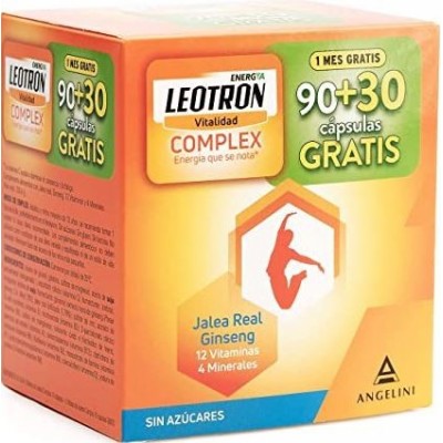 Comprar LEOTRON COMPLEX 90 + 30 CAPSULAS al mejor precio en NuestraFarma, tu farmacia online