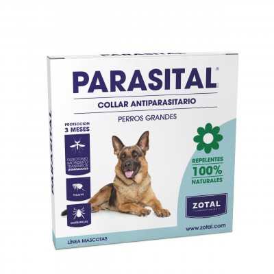 Comprar PARASITAL COLLAR ANTIPARASITARIO PERROS GRANDES al mejor precio en NuestraFarma, tu farmacia online
